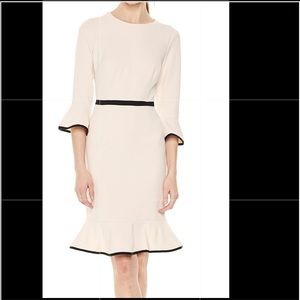 Donna Morgan bell sleeve knee length dress